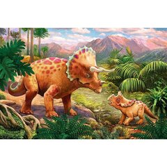 Mini pusle TREFL Dinosaurused, 54-osaline цена и информация | Пазлы | kaup24.ee