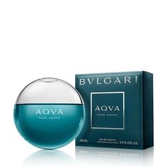 Tualettvesi Bvlgari Aqva Pour Homme EDT meestele, 100 ml hind ja info | Meeste parfüümid | kaup24.ee