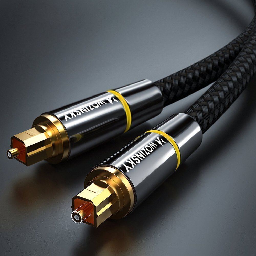 Wozinsky digital optical audio fiber cable Toslink SPDIF WOPT-15, 1.5 m цена и информация | Mobiiltelefonide kaablid | kaup24.ee