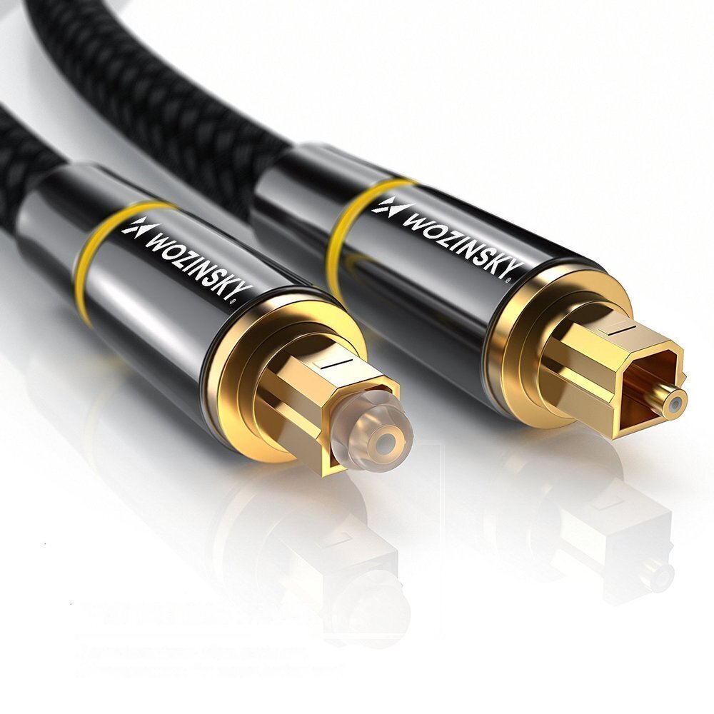 Wozinsky digital optical audio fiber cable Toslink SPDIF WOPT-15, 1.5 m цена и информация | Mobiiltelefonide kaablid | kaup24.ee