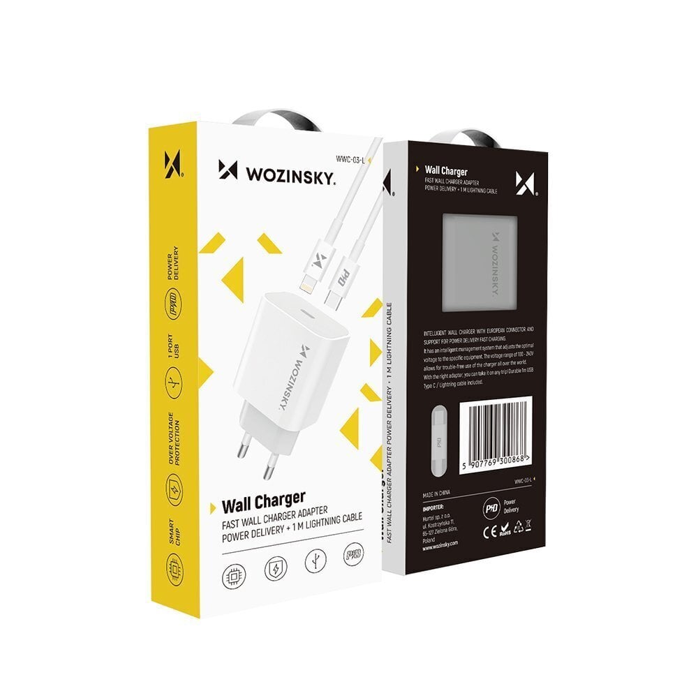 Wozinsky Quick Charger hind ja info | Mobiiltelefonide laadijad | kaup24.ee