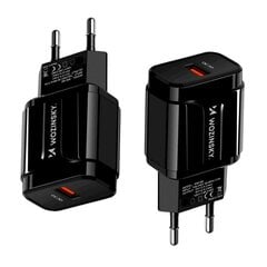 Wozinsky USB 3A Quick Charge travel wall charger WWC-B02 hind ja info | Mobiiltelefonide laadijad | kaup24.ee