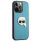 Karl Lagerfeld KLHCP13LPKMB, telefonile iPhone 13 Pro / 13, sinine hind ja info | Telefoni kaaned, ümbrised | kaup24.ee