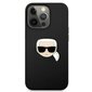 Karl Lagerfeld KLHCP13LPKMK, telefonile iPhone 13 Pro / 13, must hind ja info | Telefoni kaaned, ümbrised | kaup24.ee