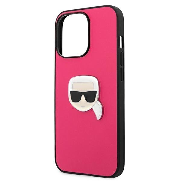 Karl Lagerfeld KLHCP13LPKMP, telefonile iPhone 13 Pro / 13, roosa hind ja info | Telefoni kaaned, ümbrised | kaup24.ee