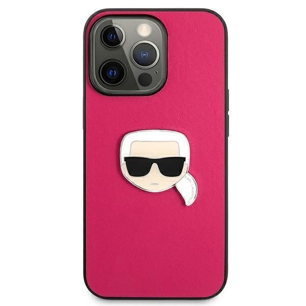 Karl Lagerfeld KLHCP13LPKMP, telefonile iPhone 13 Pro / 13, roosa hind ja info | Telefoni kaaned, ümbrised | kaup24.ee