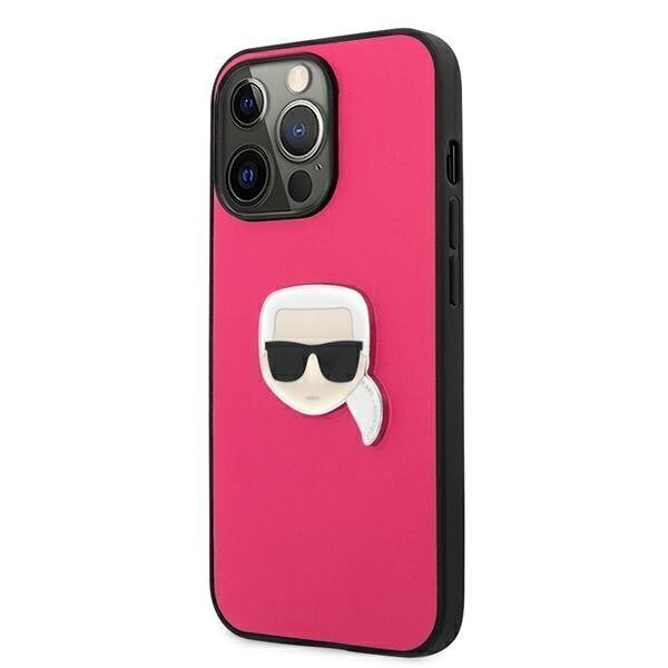 Karl Lagerfeld KLHCP13LPKMP, telefonile iPhone 13 Pro / 13, roosa hind ja info | Telefoni kaaned, ümbrised | kaup24.ee
