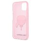 Karl Lagerfeld KLHCP13SKHTUGLP, telefonile iPhone 13 mini, roosa цена и информация | Telefoni kaaned, ümbrised | kaup24.ee