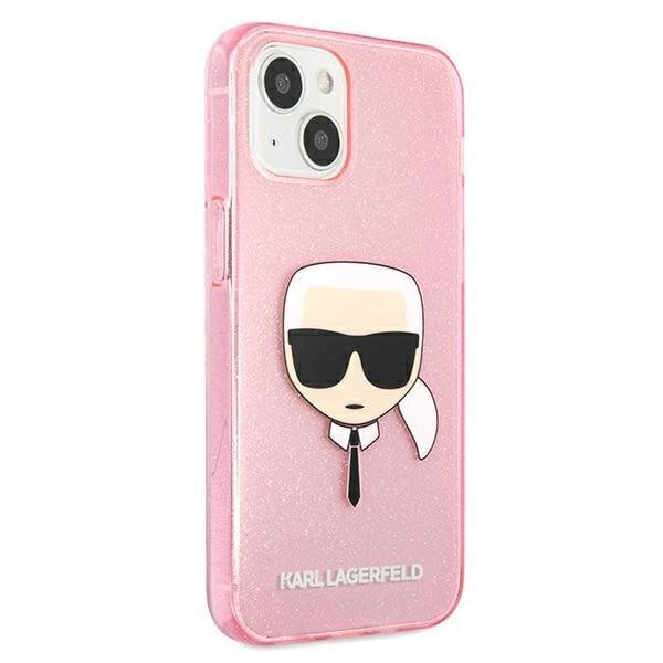 Karl Lagerfeld KLHCP13SKHTUGLP, telefonile iPhone 13 mini, roosa цена и информация | Telefoni kaaned, ümbrised | kaup24.ee