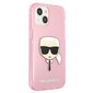 Karl Lagerfeld KLHCP13SKHTUGLP, telefonile iPhone 13 mini, roosa hind ja info | Telefoni kaaned, ümbrised | kaup24.ee