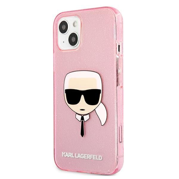 Karl Lagerfeld KLHCP13SKHTUGLP, telefonile iPhone 13 mini, roosa hind ja info | Telefoni kaaned, ümbrised | kaup24.ee