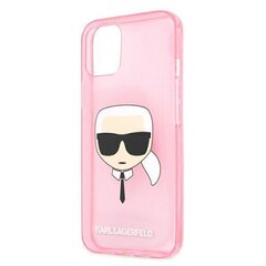 Чехол для телефона Karl Lagerfeld KLHCP13SKHTUGLP, для iPhone 13 mini, розовый цена и информация | Чехлы для телефонов | kaup24.ee