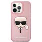 Karl Lagerfeld KLHCP13XKHTUGLP, telefonile iPhone 13 Pro Max, roosa цена и информация | Telefoni kaaned, ümbrised | kaup24.ee