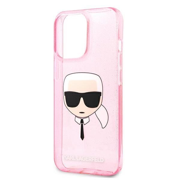 Karl Lagerfeld KLHCP13XKHTUGLP, telefonile iPhone 13 Pro Max, roosa цена и информация | Telefoni kaaned, ümbrised | kaup24.ee