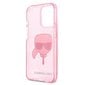 Karl Lagerfeld KLHCP13XKHTUGLP, telefonile iPhone 13 Pro Max, roosa цена и информация | Telefoni kaaned, ümbrised | kaup24.ee