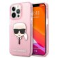 Karl Lagerfeld KLHCP13XKHTUGLP, telefonile iPhone 13 Pro Max, roosa цена и информация | Telefoni kaaned, ümbrised | kaup24.ee