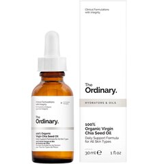 Matistav näo- ja juukseõli The Ordinary 100% Organic Virgin Chia Seed Oil, 30 ml hind ja info | Näoõlid, seerumid | kaup24.ee