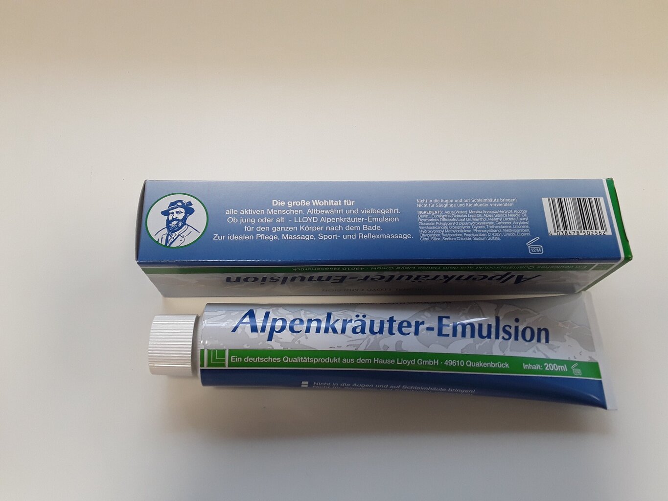 Alpi ürtide emulsioon - salv, Lloyd, 200ml hind ja info | Salvid, geelid | kaup24.ee