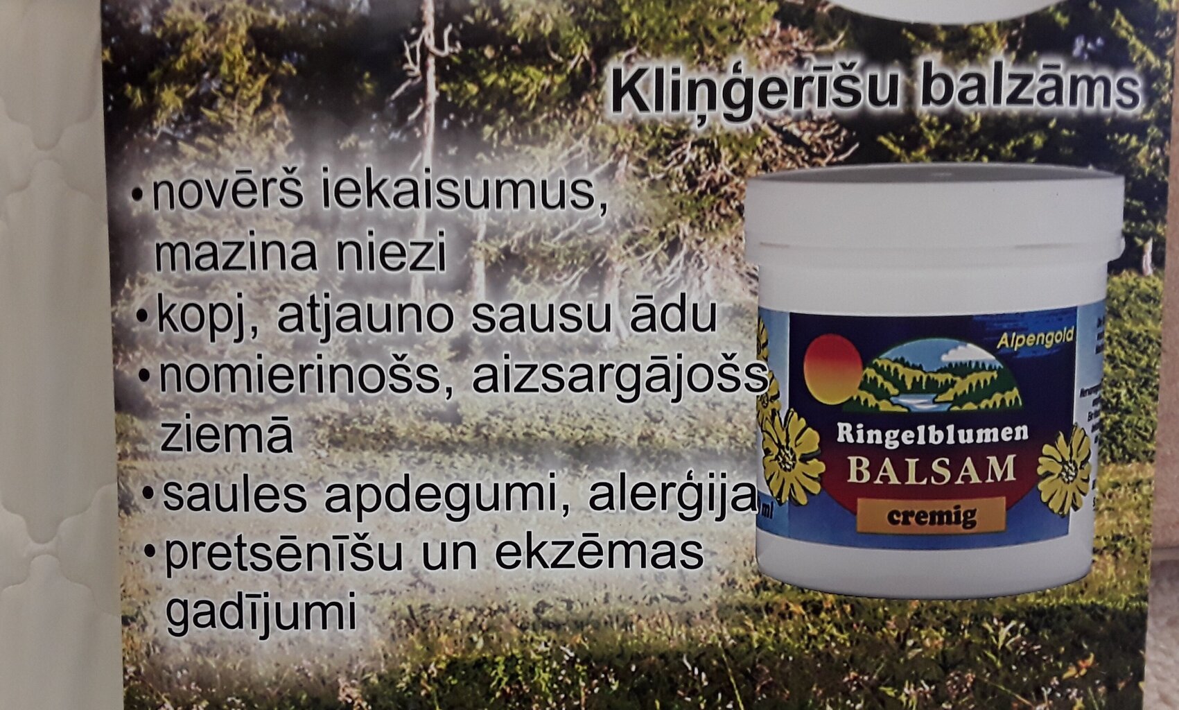 Saialille lillepalsam- kreem, Alpengold, 250ml цена и информация | Salvid, geelid | kaup24.ee