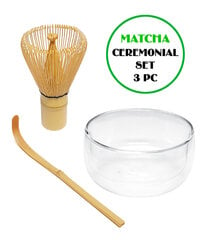 Набор принадлежностей для приготовления чая Matcha Чаша + Whisks (венчик) + spoon (мерная ложка) цена и информация | ДЕРЖАТЕЛЬ ДЛЯ БУМАЖНЫХ ПОЛОТЕНЕЦ BERLINGER HAUS BH-1609 | kaup24.ee