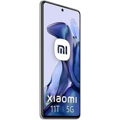 Xiaomi 11T 5G 8/128GB, Dual SIM, Moonlight White цена и информация | Мобильные телефоны | kaup24.ee