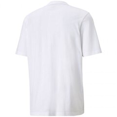 Спортивная футболка мужская Puma Nu-Tility Graphic Tee M 583487 02, белая цена и информация | Мужская спортивная одежда | kaup24.ee