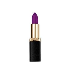 Kauapüsiv huulepulk L'Oreal Paris Color Riche Matte, 472 Purple Studs, 4.8 g hind ja info | Huulepulgad, -läiked, -palsamid, vaseliin | kaup24.ee