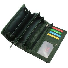 Кошелек Genuine Leather 804GRN цена и информация | Женские кошельки, держатели для карточек | kaup24.ee