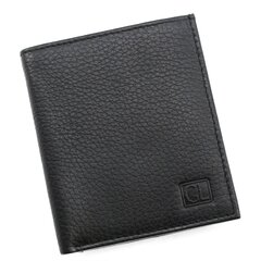 Кошелек GENUINE LEATHER 4974BLK цена и информация | Мужские кошельки | kaup24.ee