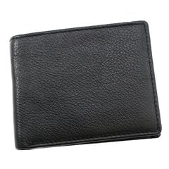 Meeste rahakott Genuine Leather 44BK hind ja info | Meeste rahakotid | kaup24.ee
