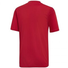 Спортивная футболка для мальчиков Adidas Striped 19 JSY Jr 84222 DU4395, красная цена и информация | Рубашки для мальчиков | kaup24.ee