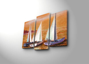Репродукция из трех частей Три корабля цена и информация | Картины, живопись | kaup24.ee