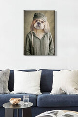Reproduktsioon Inimeste riietega koer цена и информация | Картины, живопись | kaup24.ee