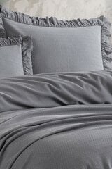 Padjapüüridega voodikate ESTILA Grey, 220x240 cm, 3 osa hind ja info | Voodikatted, pleedid | kaup24.ee