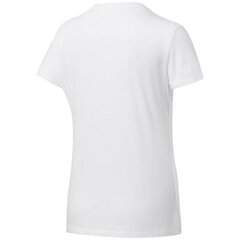 Женская спортивная футболка, Reebok Training Essentials Vector Graphic Tee W FU2331, белая цена и информация | Спортивная одежда для женщин | kaup24.ee