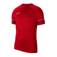 Nike мужская спортивная футболка Dri-FIT Academy 21 M CW6101-657, красная цена и информация | Мужская спортивная одежда | kaup24.ee