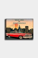 Reproduktsioon Welcome to San Francisco hind ja info | Seinapildid | kaup24.ee