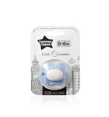 Silikoonist lutt Tommee Tippee London Boy 0-6 kuud, 43341055 hind ja info | Lutid | kaup24.ee