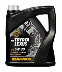 Mootoriõli Mannol 5W30 OEM Toyota, Lexus, 4L цена и информация | Моторные масла | kaup24.ee