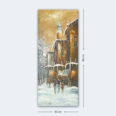 Репродукция Зима в городе цена и информация | Картины, живопись | kaup24.ee