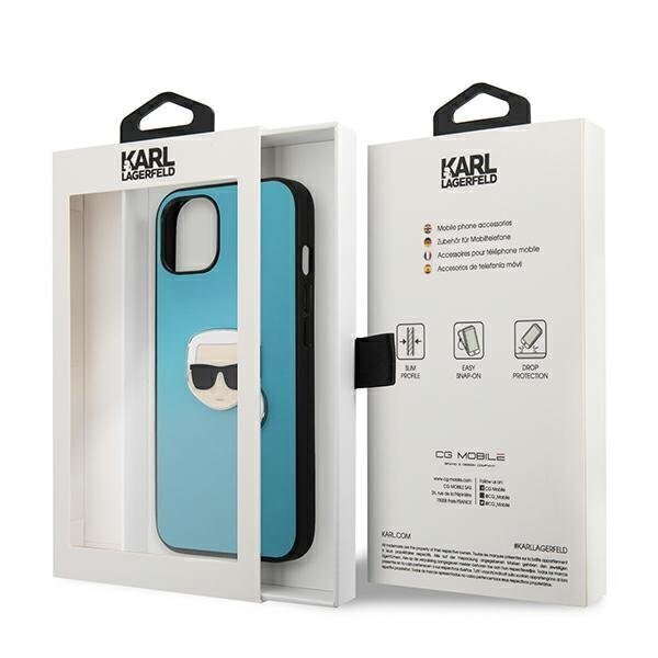 Karl Lagerfeld KLHCP13MPKMB, telefonile iPhone 13, sinine hind ja info | Telefoni kaaned, ümbrised | kaup24.ee
