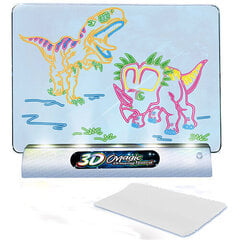 Доска для рисования с подсветкой 3D цена и информация | Развивающие игрушки | kaup24.ee