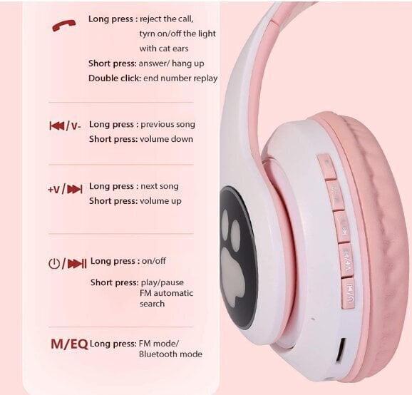 PreStone CXT-B39 Pink hind ja info | Kõrvaklapid | kaup24.ee