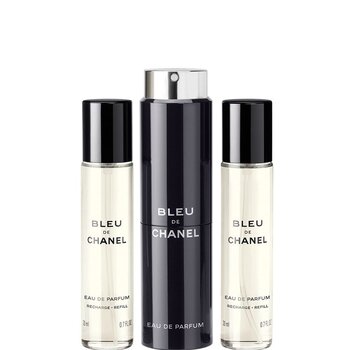 Parfüümvesi Chanel Bleu de Chanel EDP meestele 3x20 ml hind ja info | Meeste parfüümid | kaup24.ee