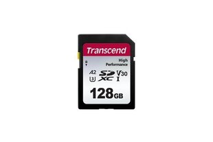 MEMORY SDXC 128GB UHS-I/TS128GSDC330S TRANSCEND hind ja info | Mobiiltelefonide mälukaardid | kaup24.ee