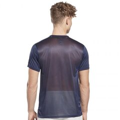 Спортивная футболка мужская Reebok Workout Ready Short Sleeve Tech Tee M GJ0872, синяя цена и информация | Мужская спортивная одежда | kaup24.ee