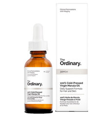 Niisutav näo- ja juukseõli The Ordinary 100% Cold-Pressed Virgin Marula Oil, 30 ml hind ja info | Näoõlid, seerumid | kaup24.ee