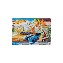 Advendikalender Hot Wheels hind ja info | Poiste mänguasjad | kaup24.ee