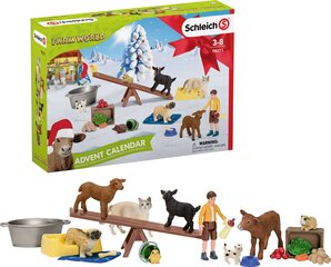 Advendikalender Talu 2021 Schleich цена и информация | Игрушки для мальчиков | kaup24.ee