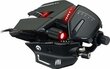 MadCatz RAT 8+, must цена и информация | Hiired | kaup24.ee